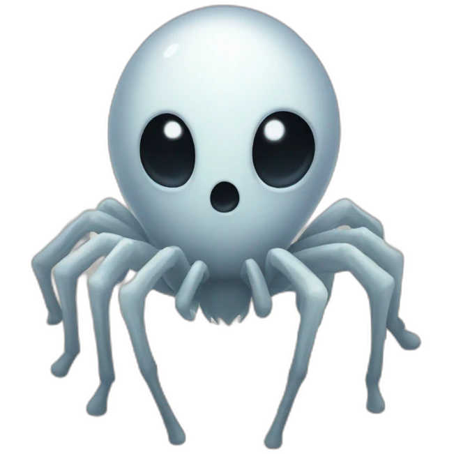 Ghost-spider emoji