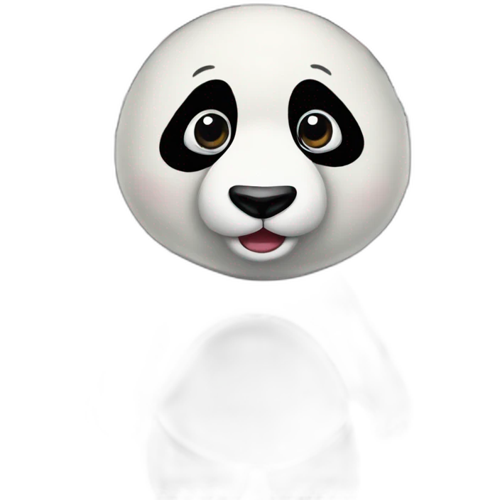 panda in the subway emoji