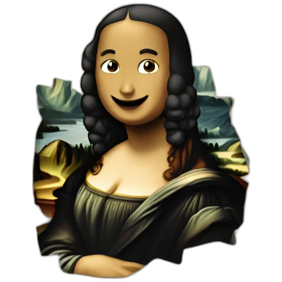 Mona Lisa emoji