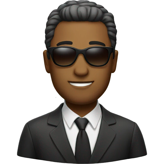Man with sunglasses emoji