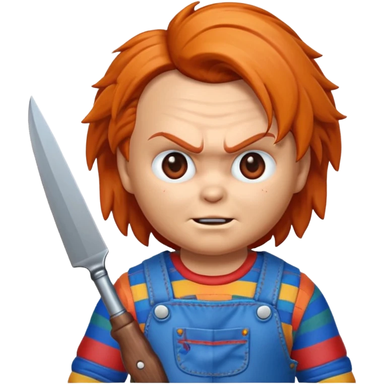 Un emojin de chuky emoji