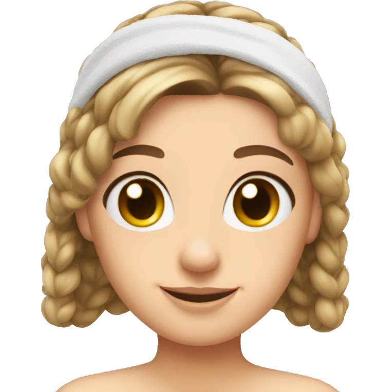 Skin care Head band emoji