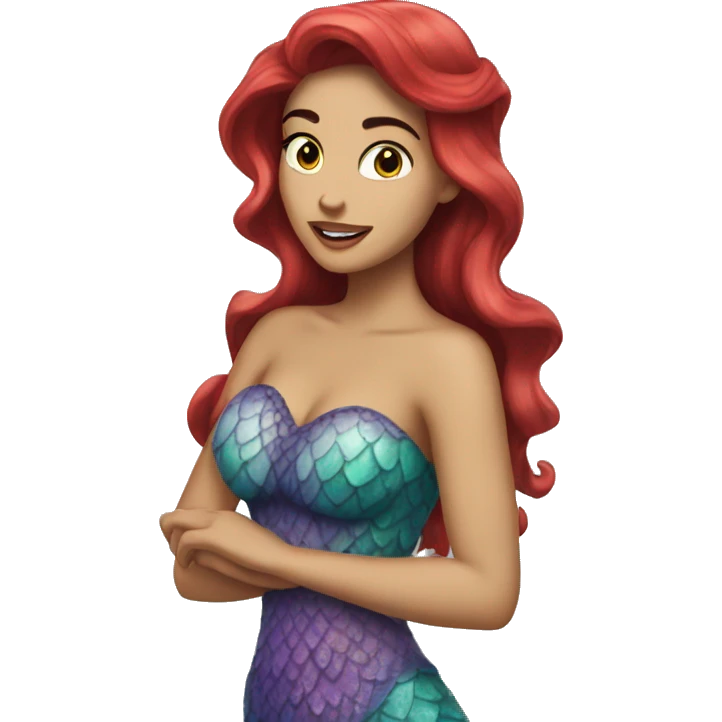 Sirena ariel emoji