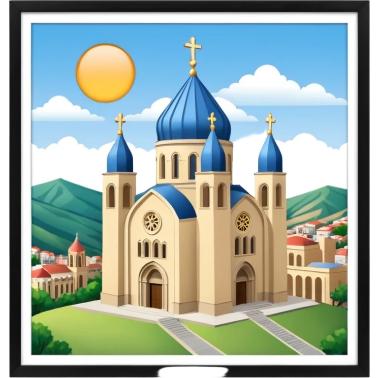 Sameba Cathedral in Tbilisi emoji
