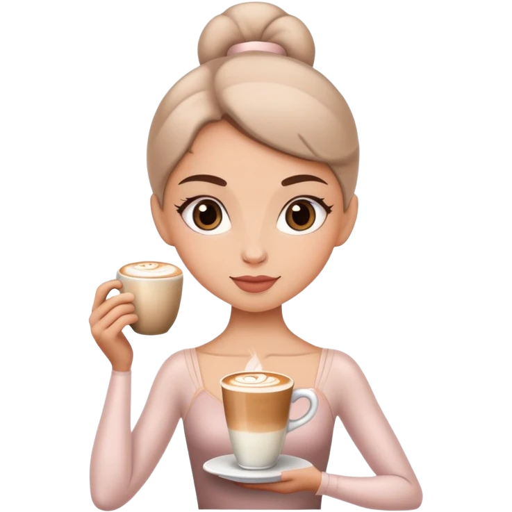 Ballerina cappuccino ￼ emoji