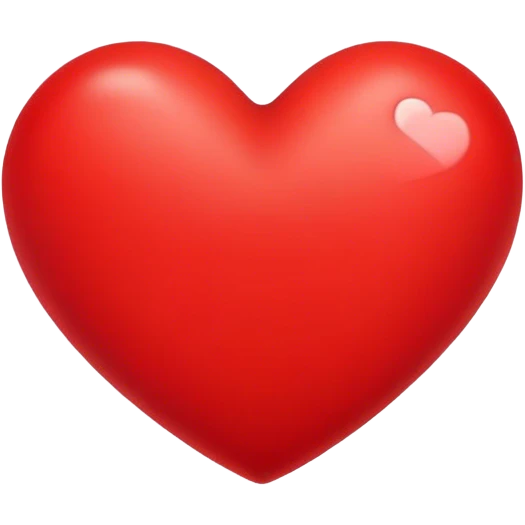 corazón bordo emoji