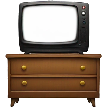 Sofa and tv emoji