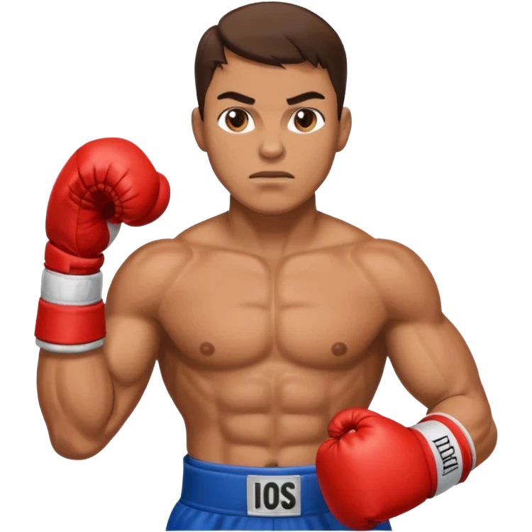 Boxing emoji