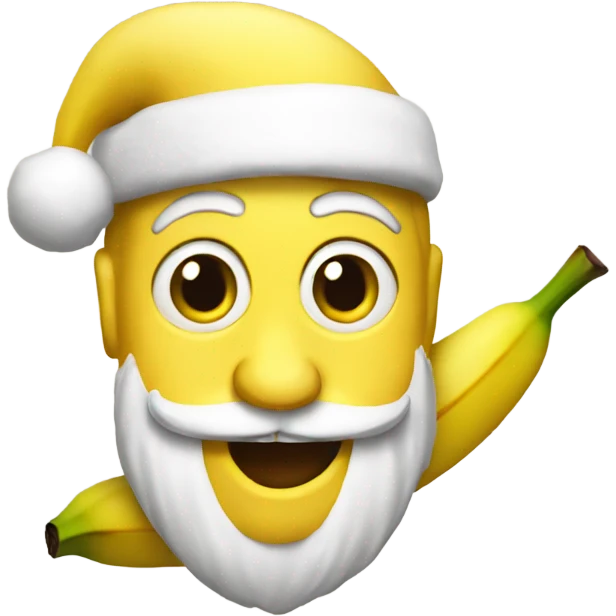 Banana Santa emoji