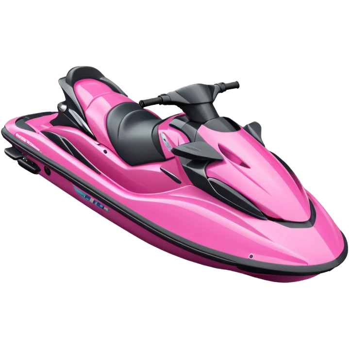 moto de agua rosada emoji