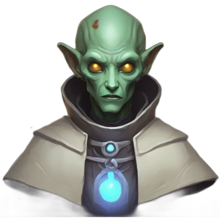 alien priest scifi roguelike rpg style inspired by slay thee spire emoji
