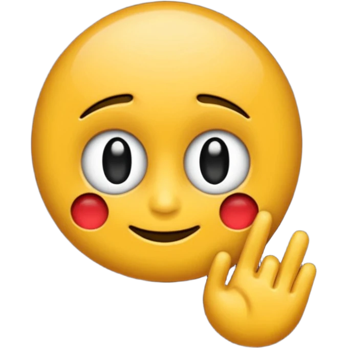 черная лупа emoji