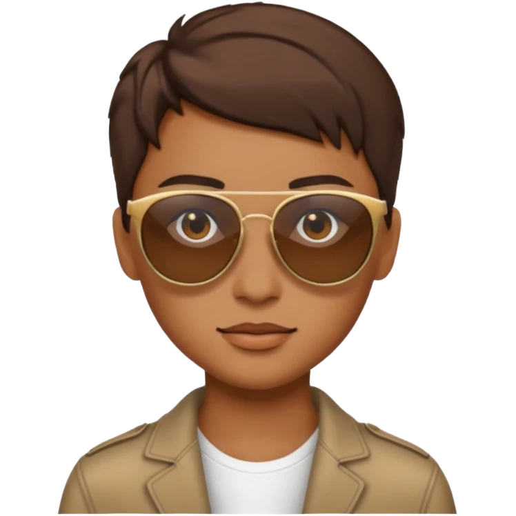 Sun cool add sunglasses  emoji