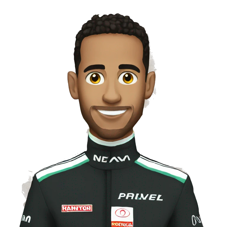 Lewis hamilton emoji