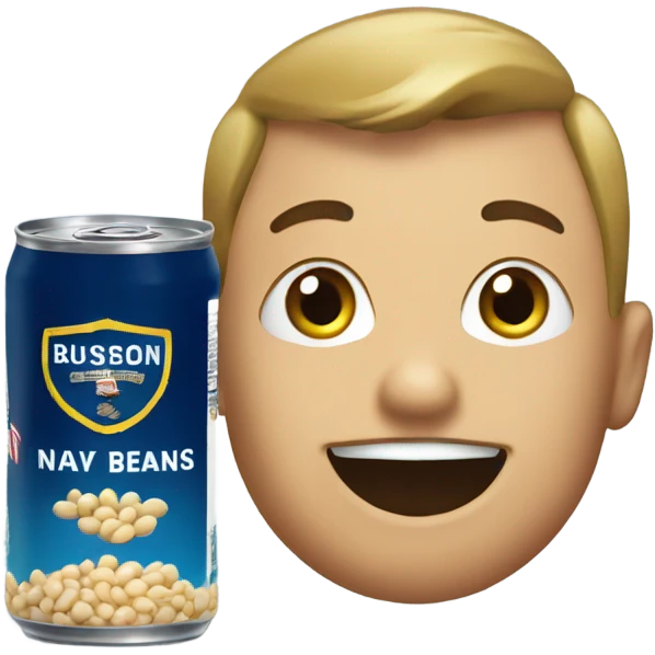 a can of navy beans emoji