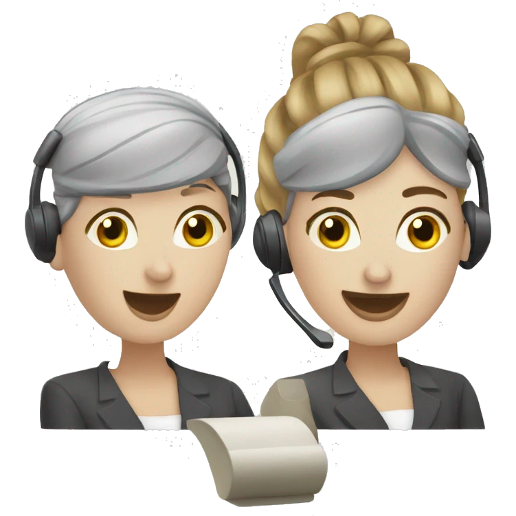 Call center spa emoji