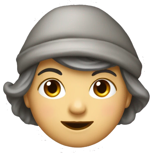 Enfant bonnet Noël  emoji