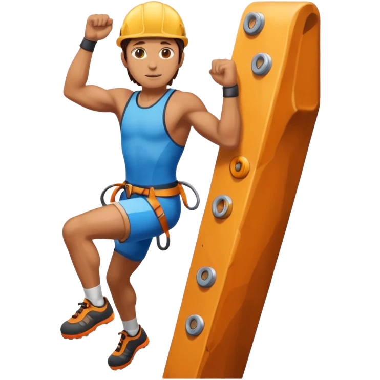 Climber  emoji