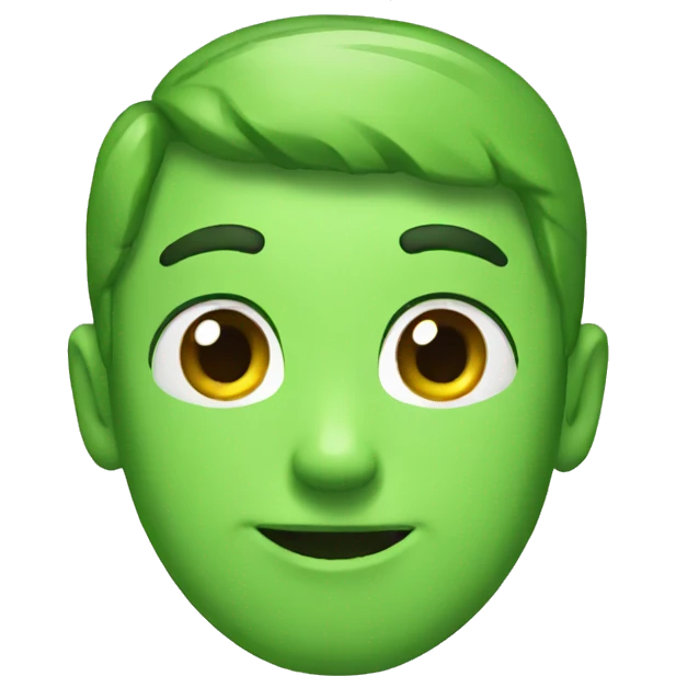Green emoji