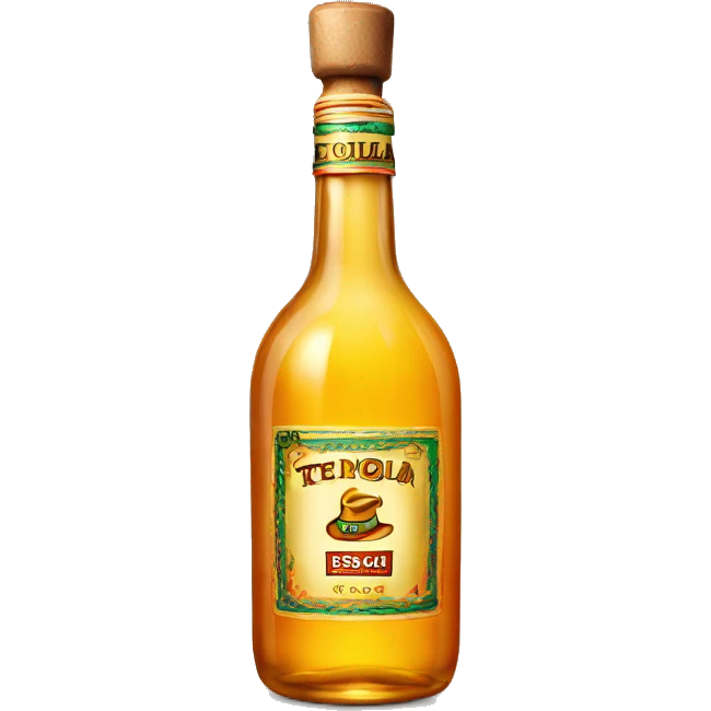 Bottle of tequila  emoji