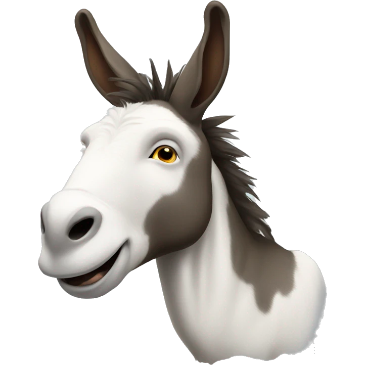 Donkey with goat head emoji