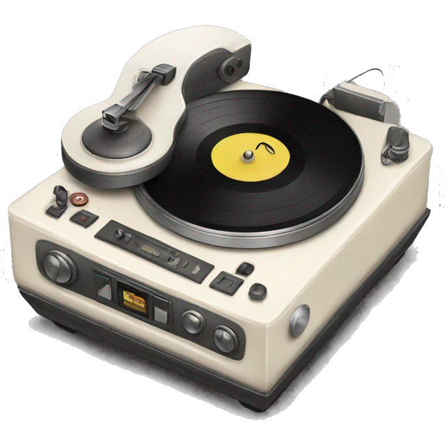 record player emoji