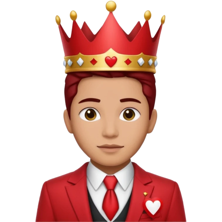 Ariel camacho versión rey de corazones  emoji