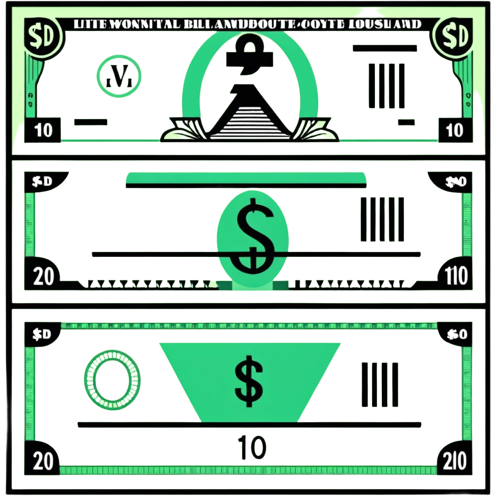 dollar bill banknote emoji