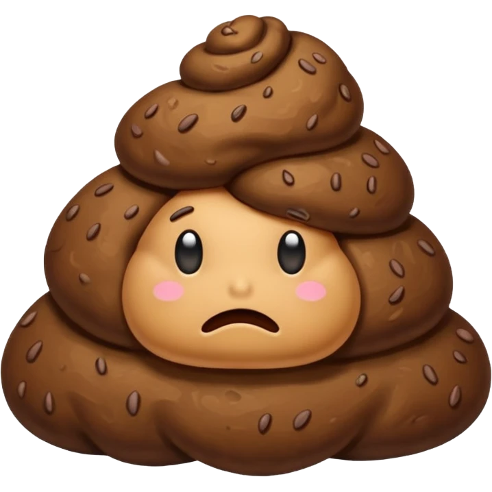 Poop poop emoji