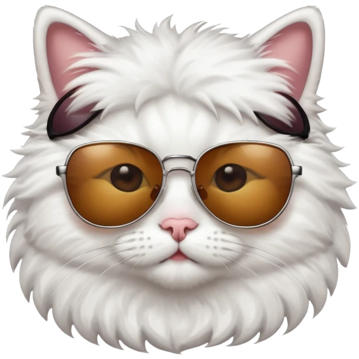 Cat wearing sunglasses emoji