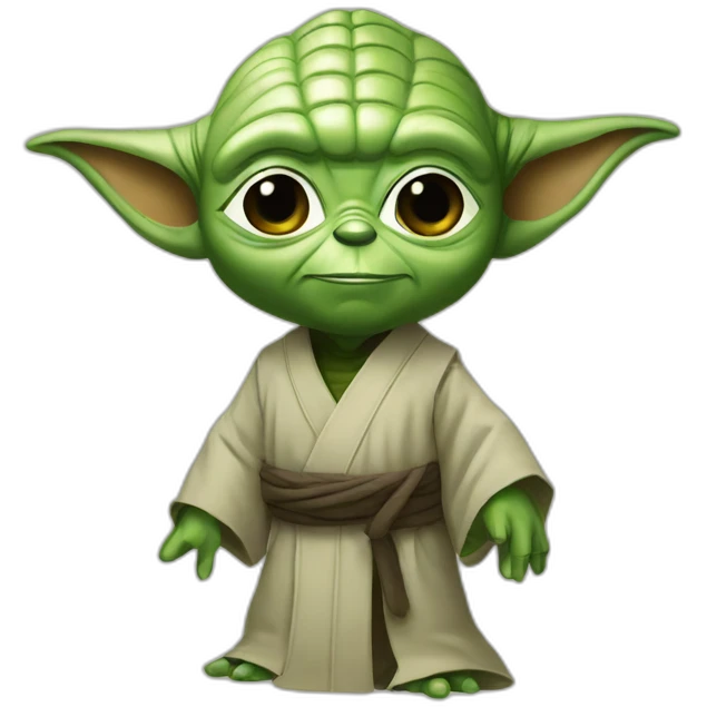 yoda with macron emoji