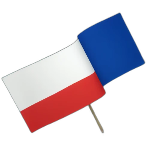 french flag on island emoji