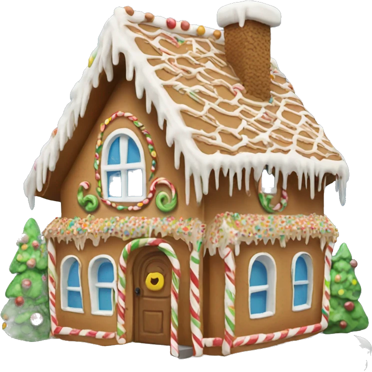 Gingerbread house  emoji