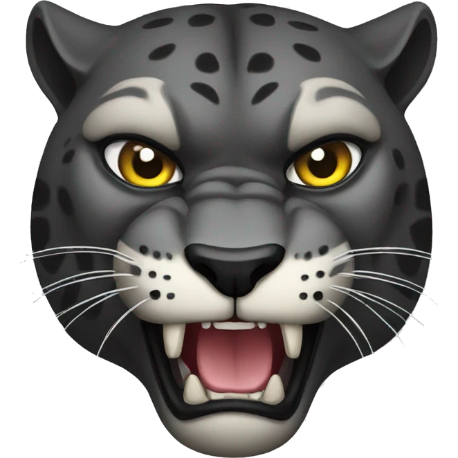 Panther angry emoji