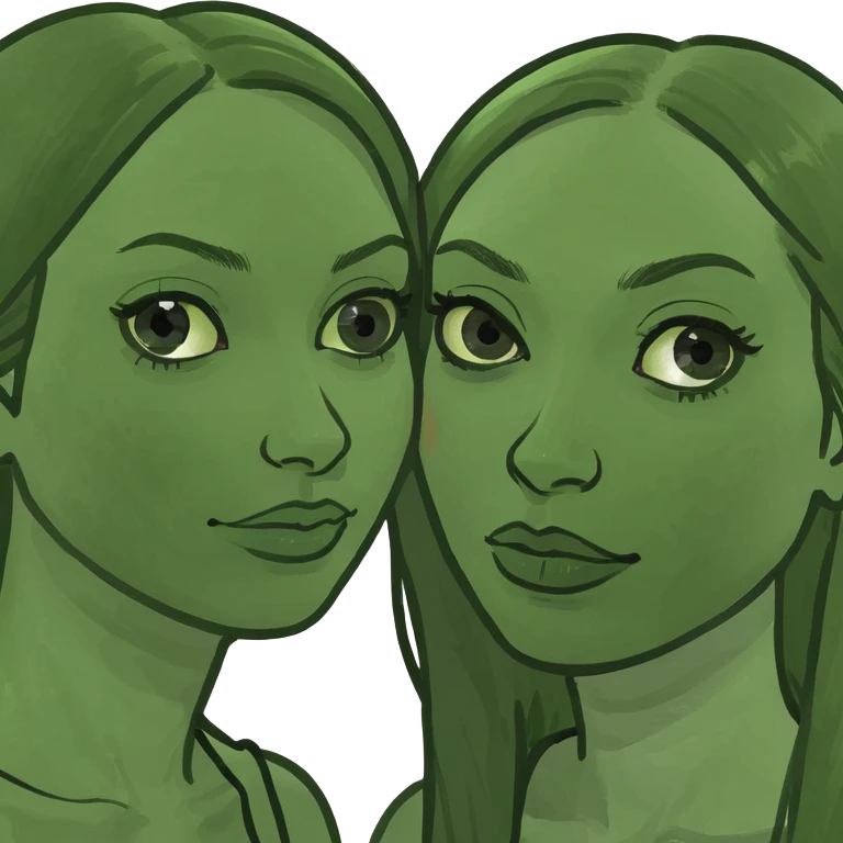 Two best friend black women emoji