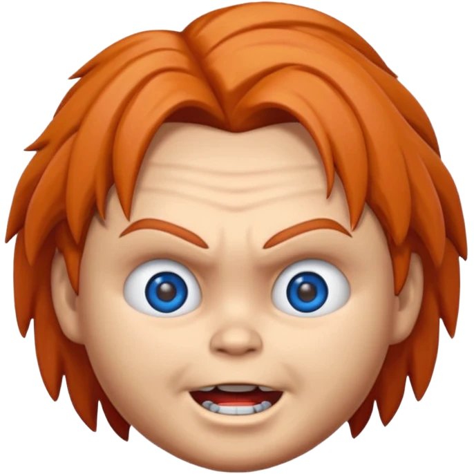 Un emojin de chuky emoji