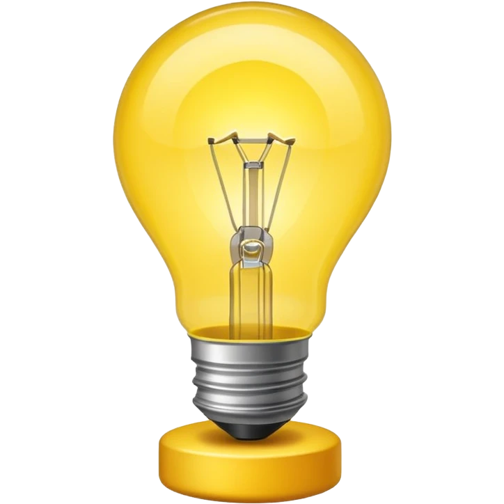 Glowing Bulb emoji