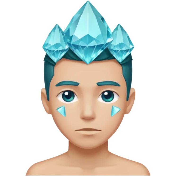 Appearance: His body is composed of durable, aquamarine-colored organic crystals. He has a sharp head and crystal shards on his back. emoji