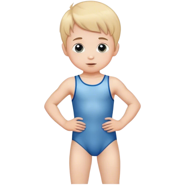 little boy in leotard  emoji