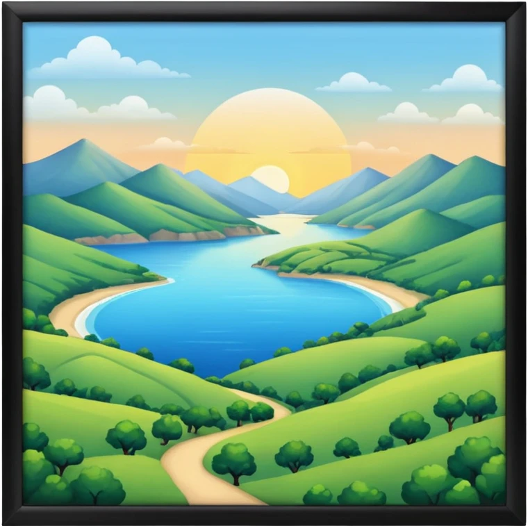 I shall go there later. emoji