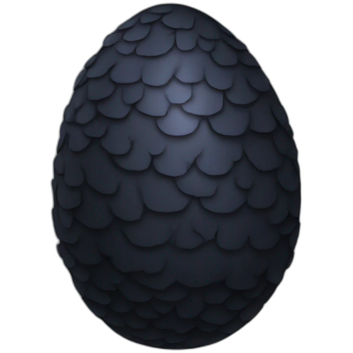 black dragon egg emoji