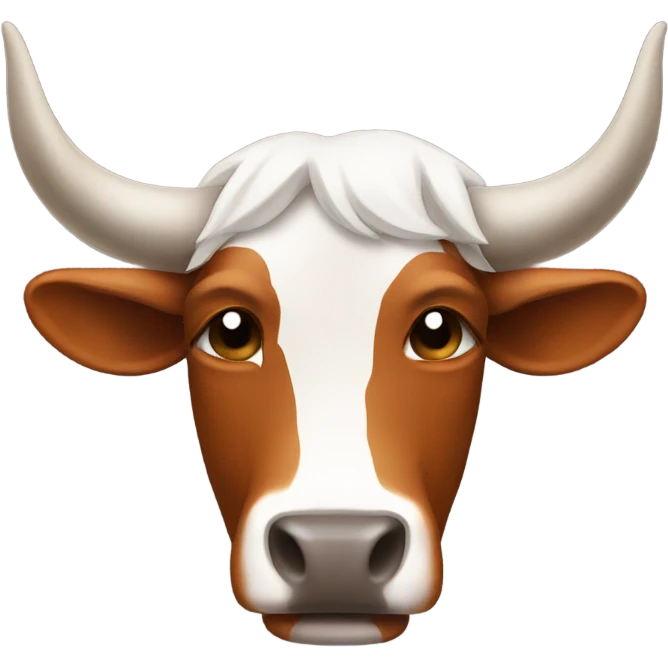 Crying Texas Longhorn emoji