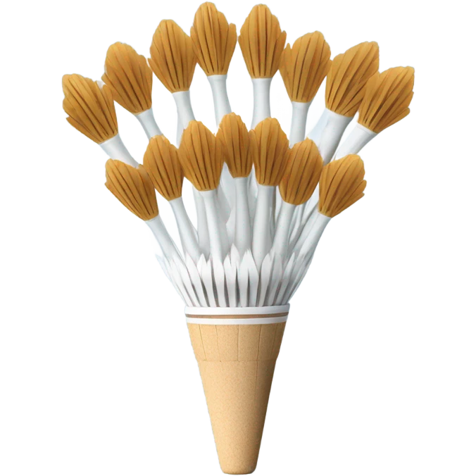 badminton shuttlecock emoji