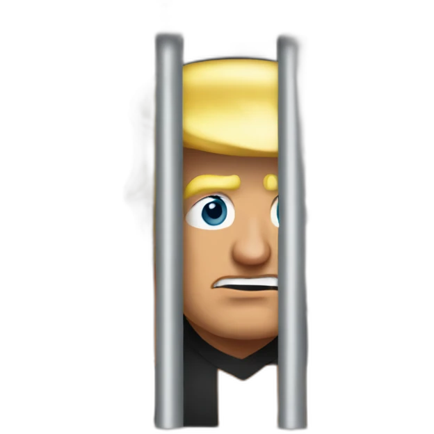 trump-in-jail-cell emoji