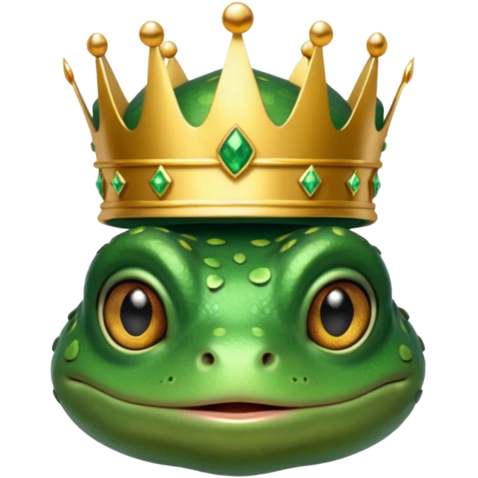The Frog Prince emoji
