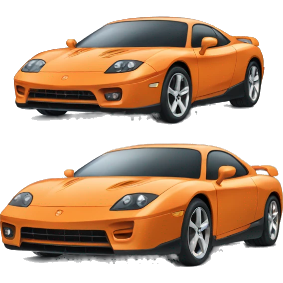 Sports car emoji