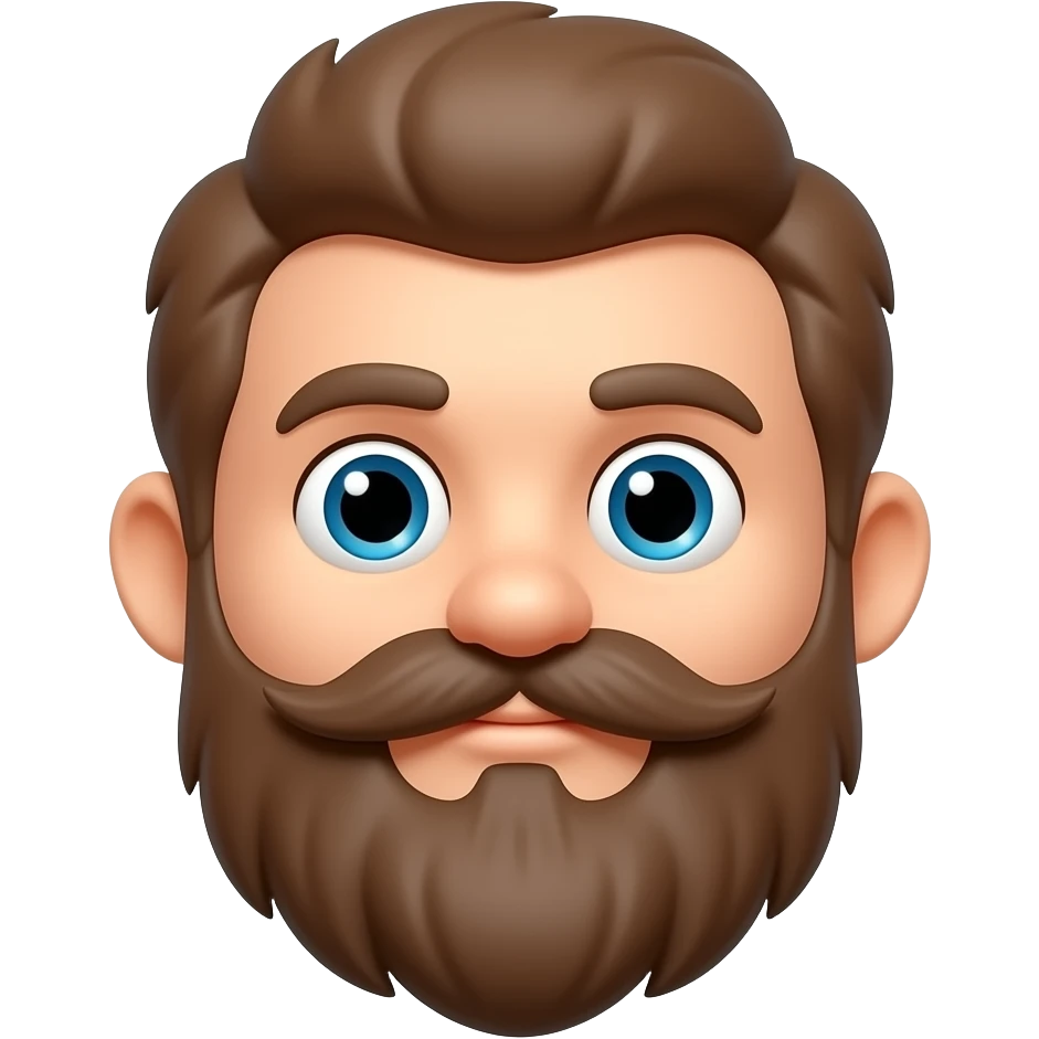 Top toy from beard emoji