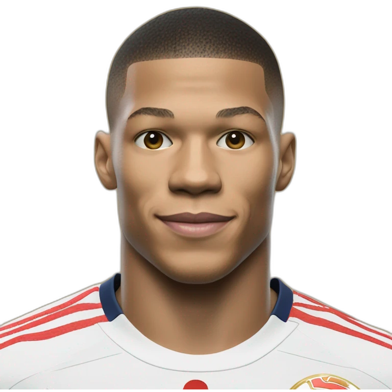 Mbappé tient le ballon en or emoji