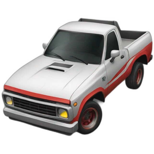 Drift truck emoji