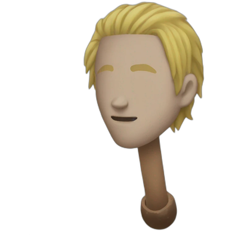 shank from one piece with the body emoji